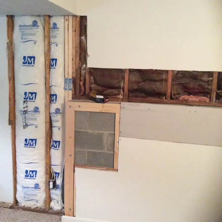 Wall insulation replacement during Odor Removal & Deodorization in Neptune Beach